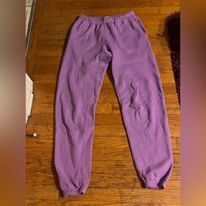Light Purple Sweatpants